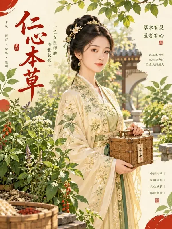 药香娘子有点甜 - 短剧大全编辑精选 药香娘子有点甜 编辑精选短剧封面 - 短剧大全